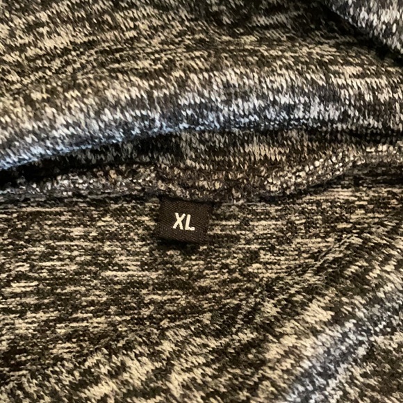 Men’s Edgy Cowl Neck Fitted Sweater - XL - Picture 3 of 3